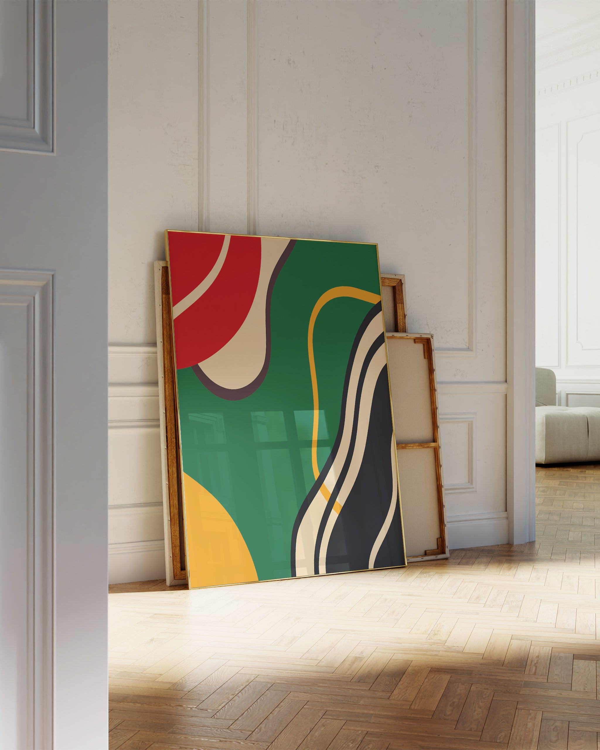 Flow of Hue Series No.4-psoter-wall_art-decor-The Poster Square