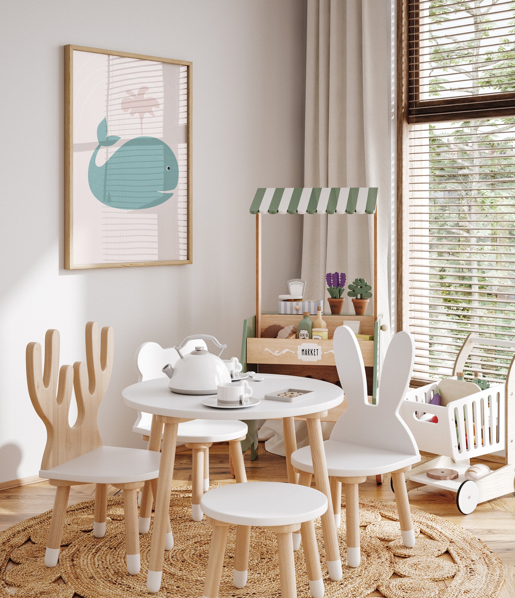 Whale N1 The Poster Square