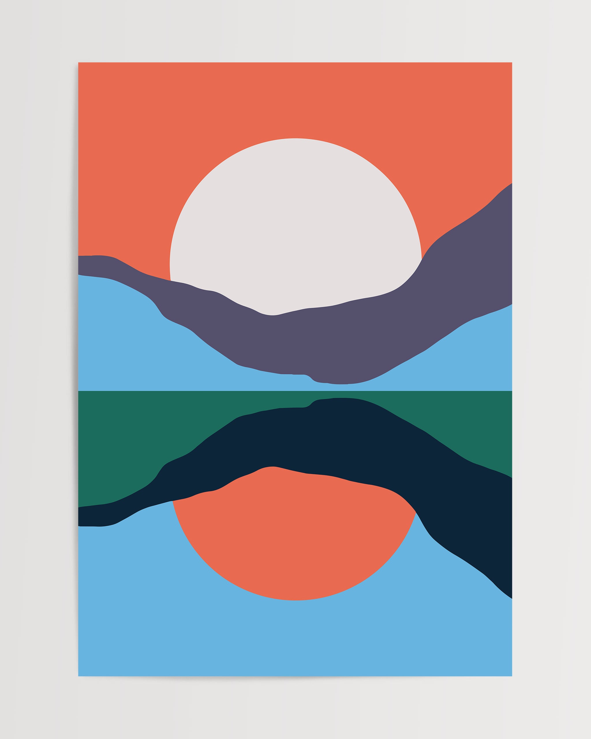 Horizon Harmony Series No.1-psoter-wall_art-decor-The Poster Square