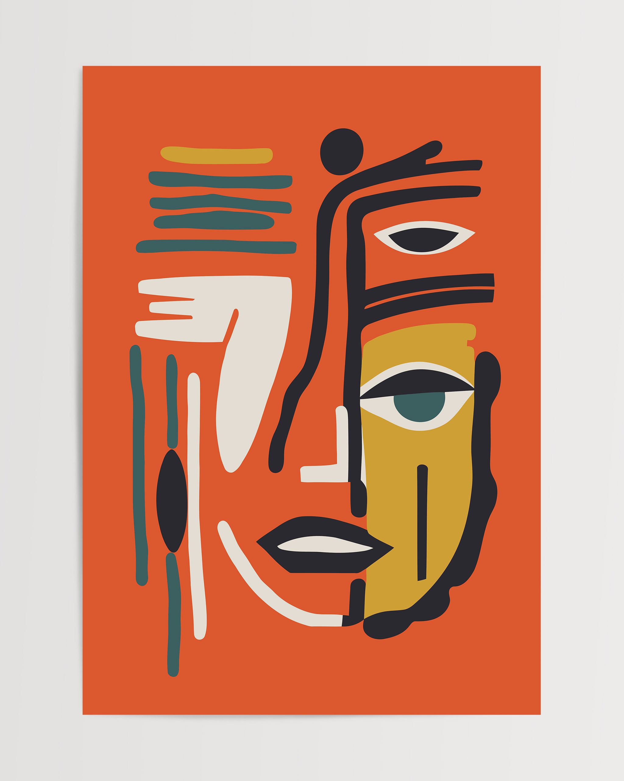 Eclectic Abstract Moods No.3-psoter-wall_art-decor-The Poster Square