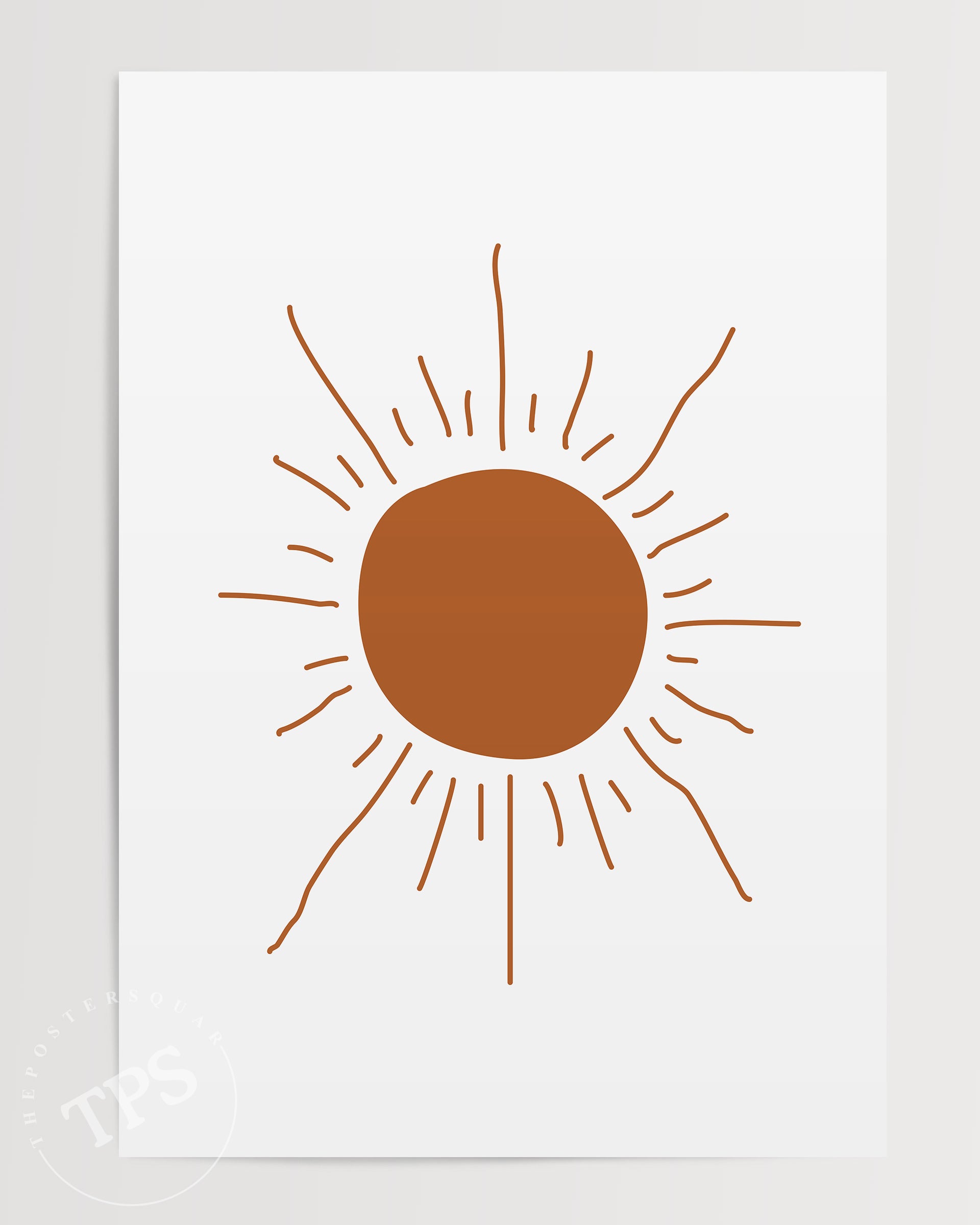 Sunny The Poster Square