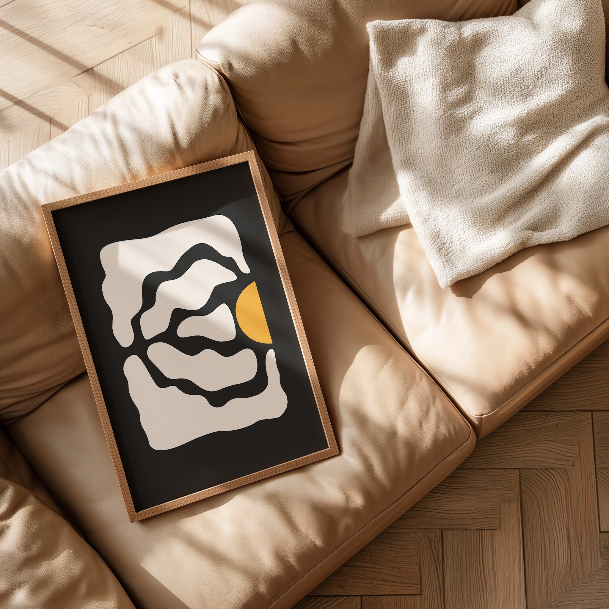 Eclipse in Monochrome No.1-psoter-wall_art-decor-The Poster Square