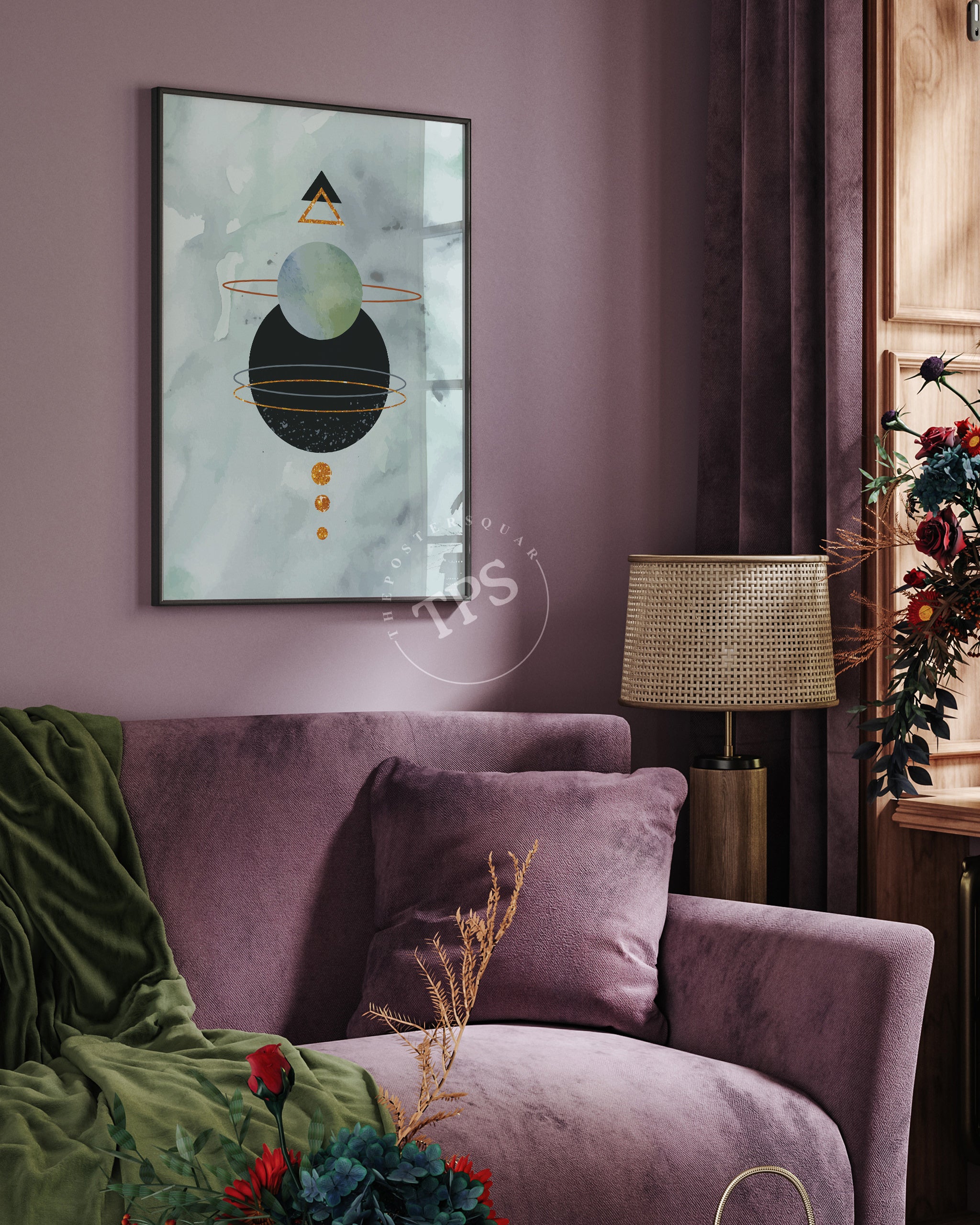 Minimalistic Abstract N16 The Poster Square