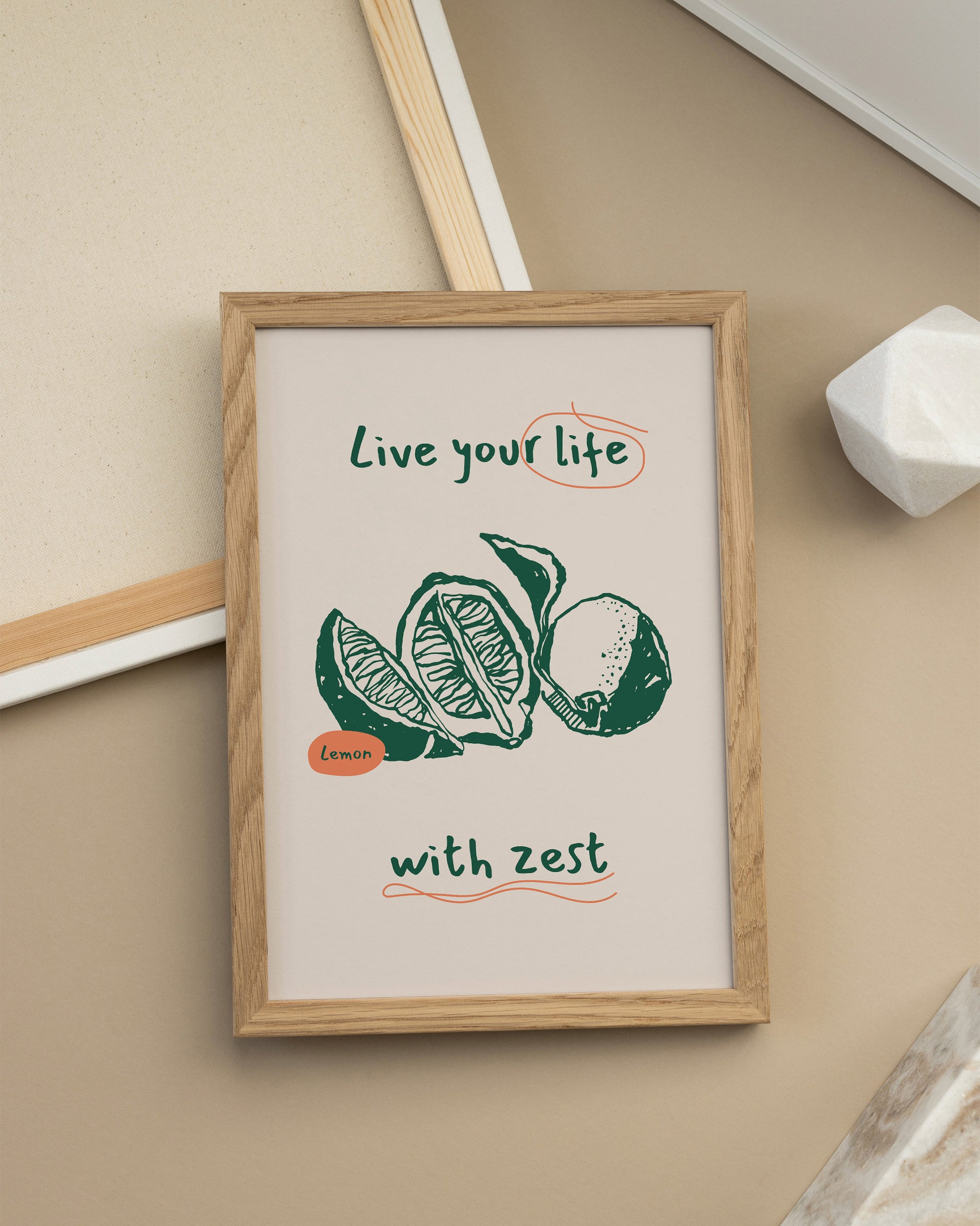 Squeeze the Day-psoter-wall_art-decor-The Poster Square