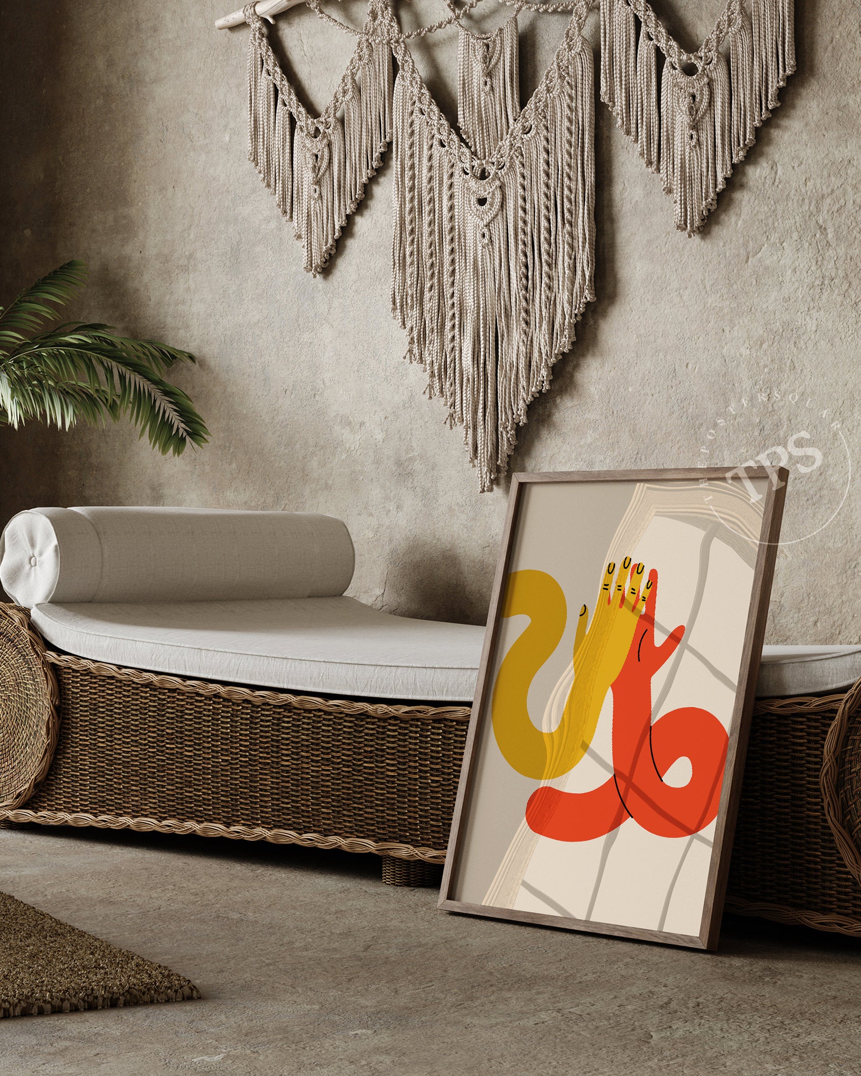 Hi Five The Poster Square