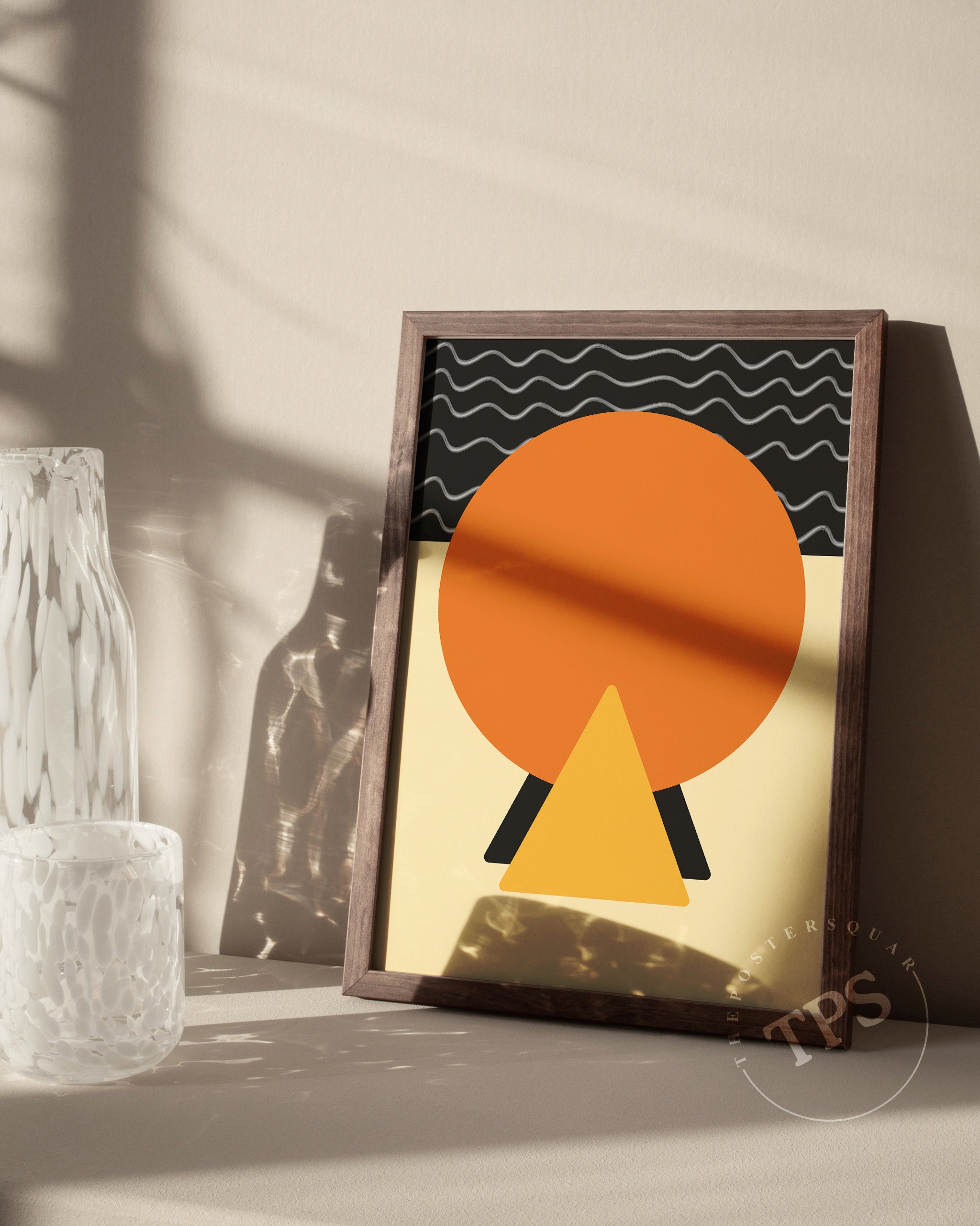 Sunset Prism The Poster Square