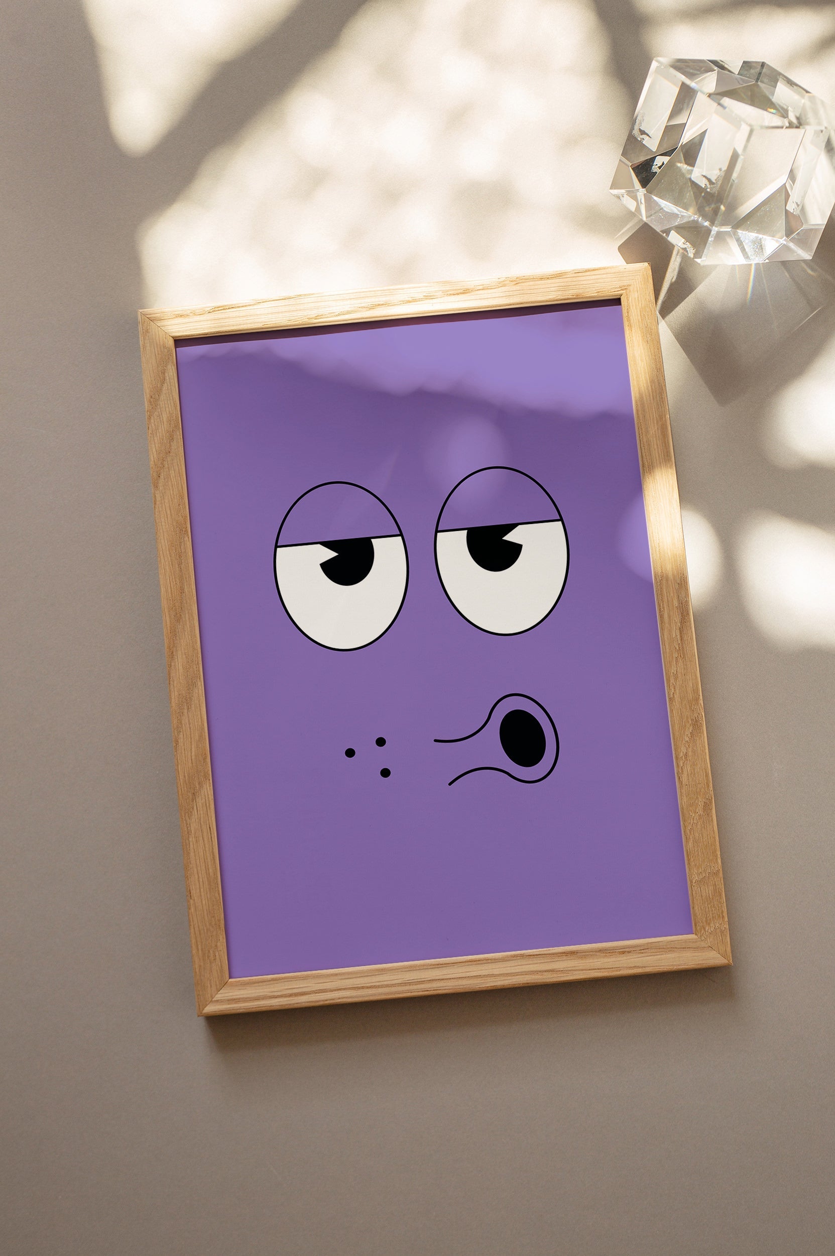 Cool Face N2 The Poster Square