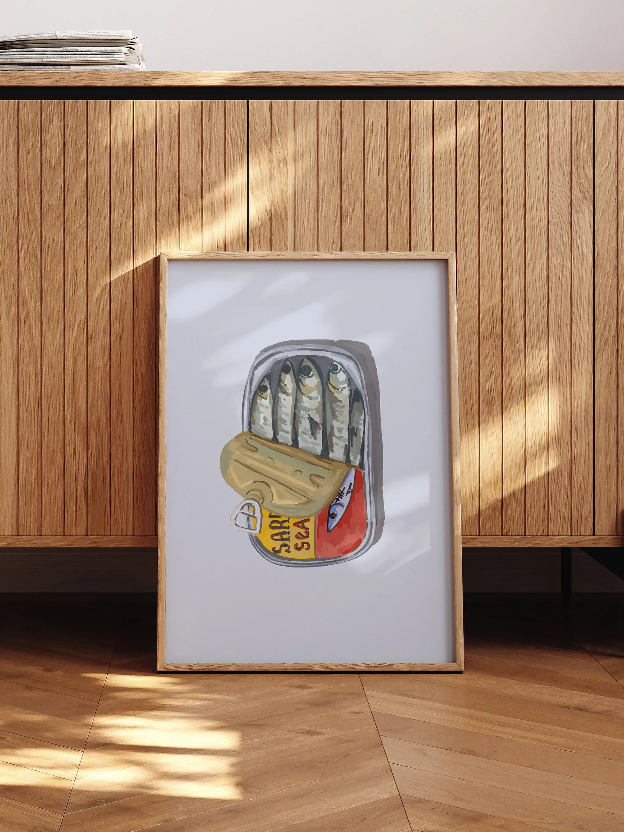 Boîte de sardines vintage