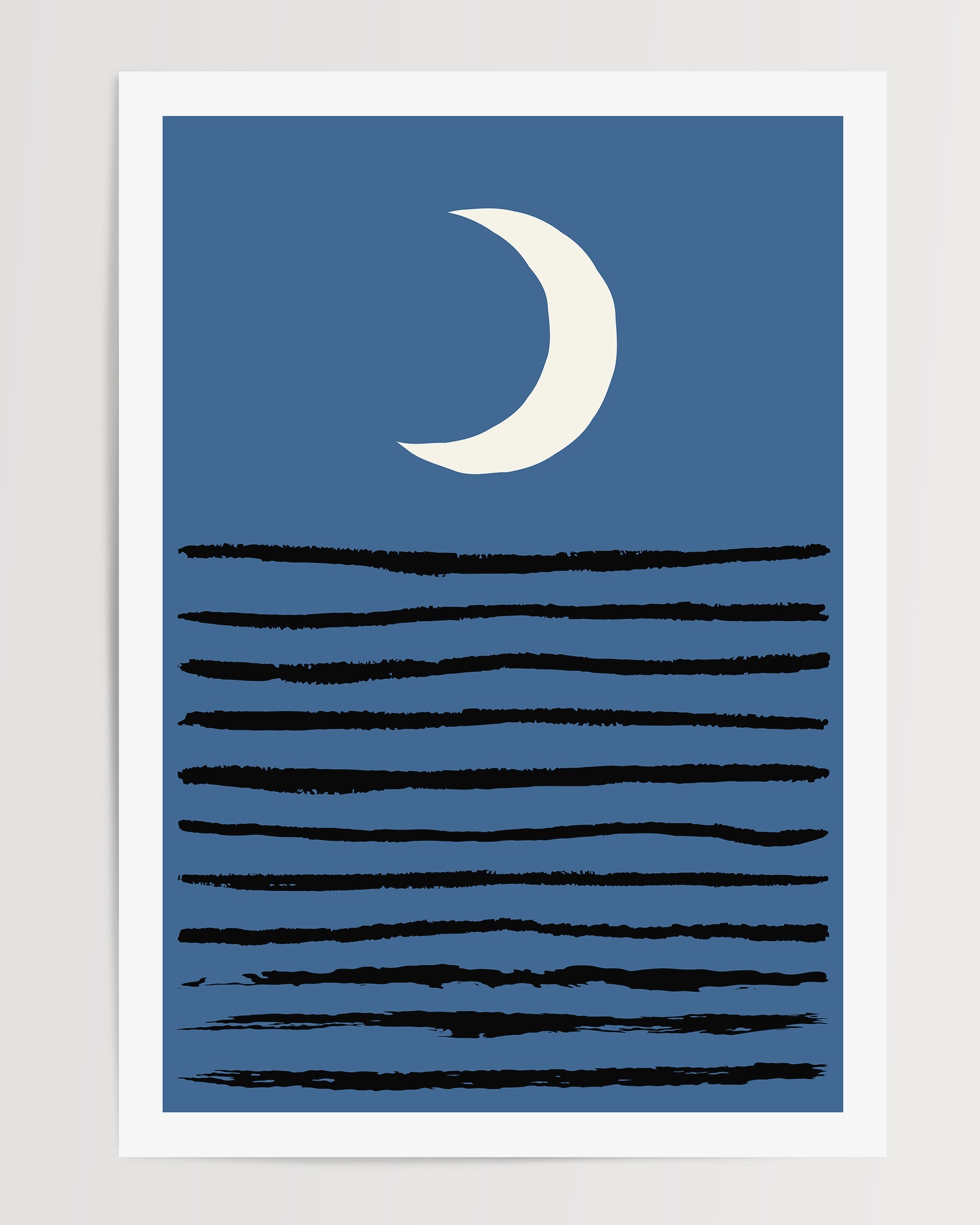 Lunar Strokes The Poster Square