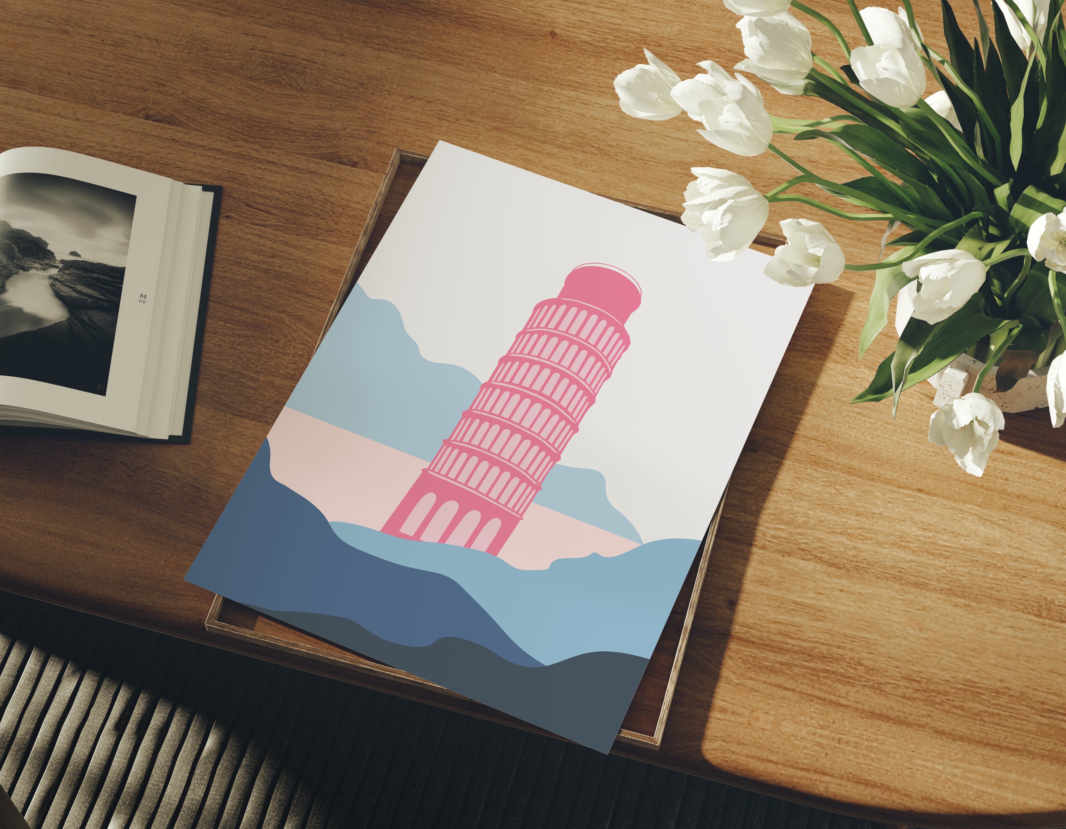 Pisa Tower - Italy The Poster Square