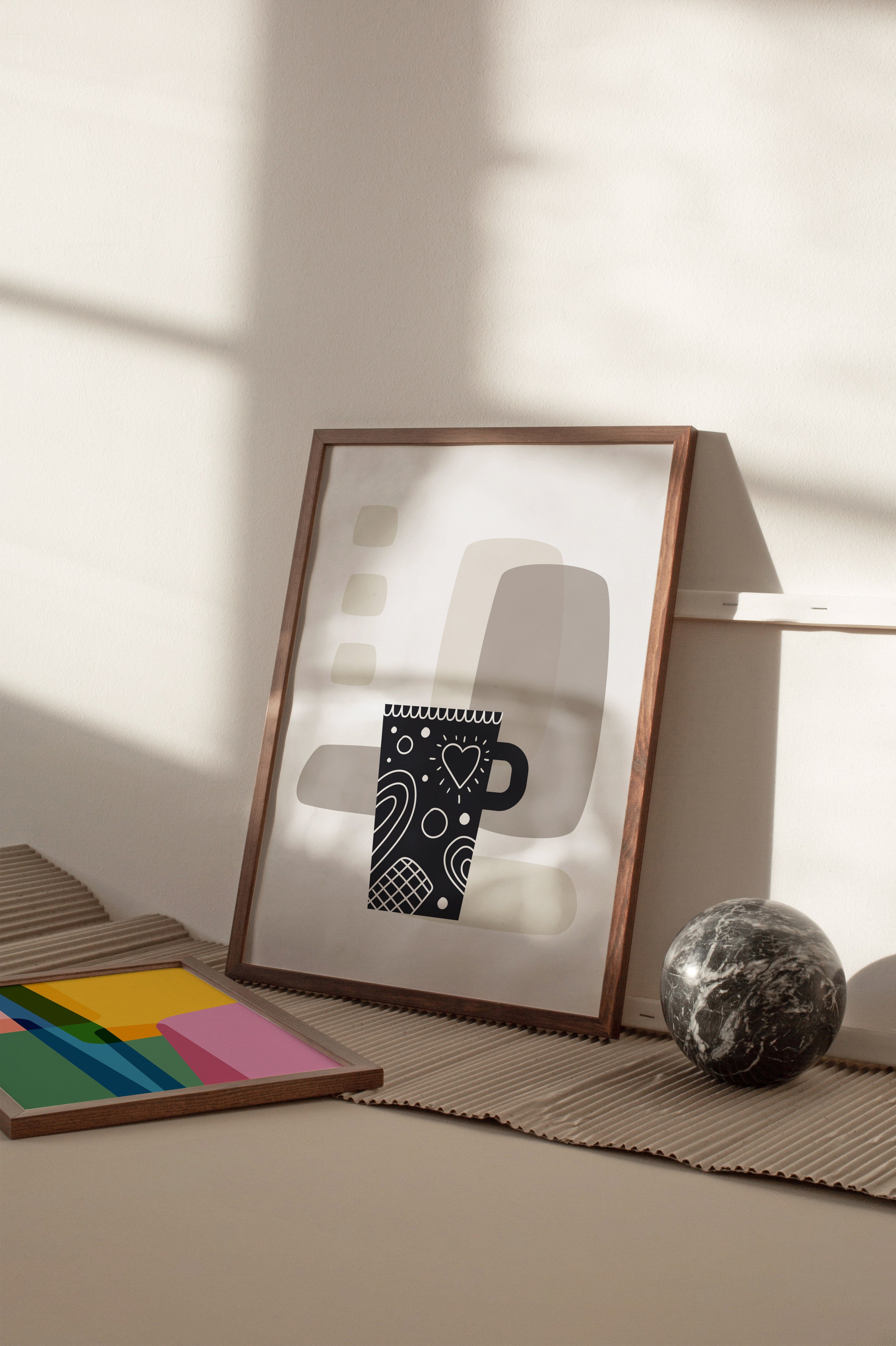 Tea Abstract The Poster Square