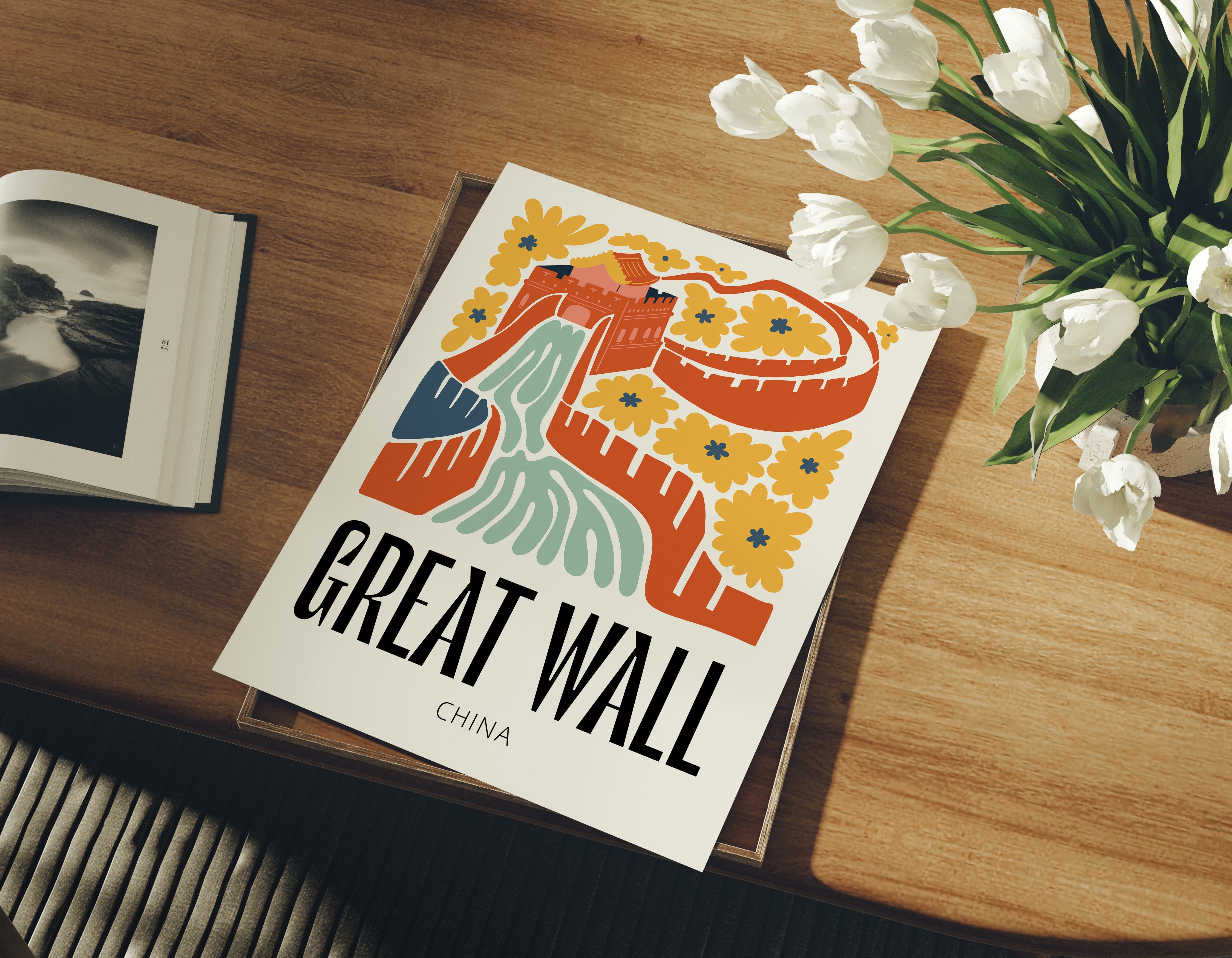 The Great Wall - China The Poster Square