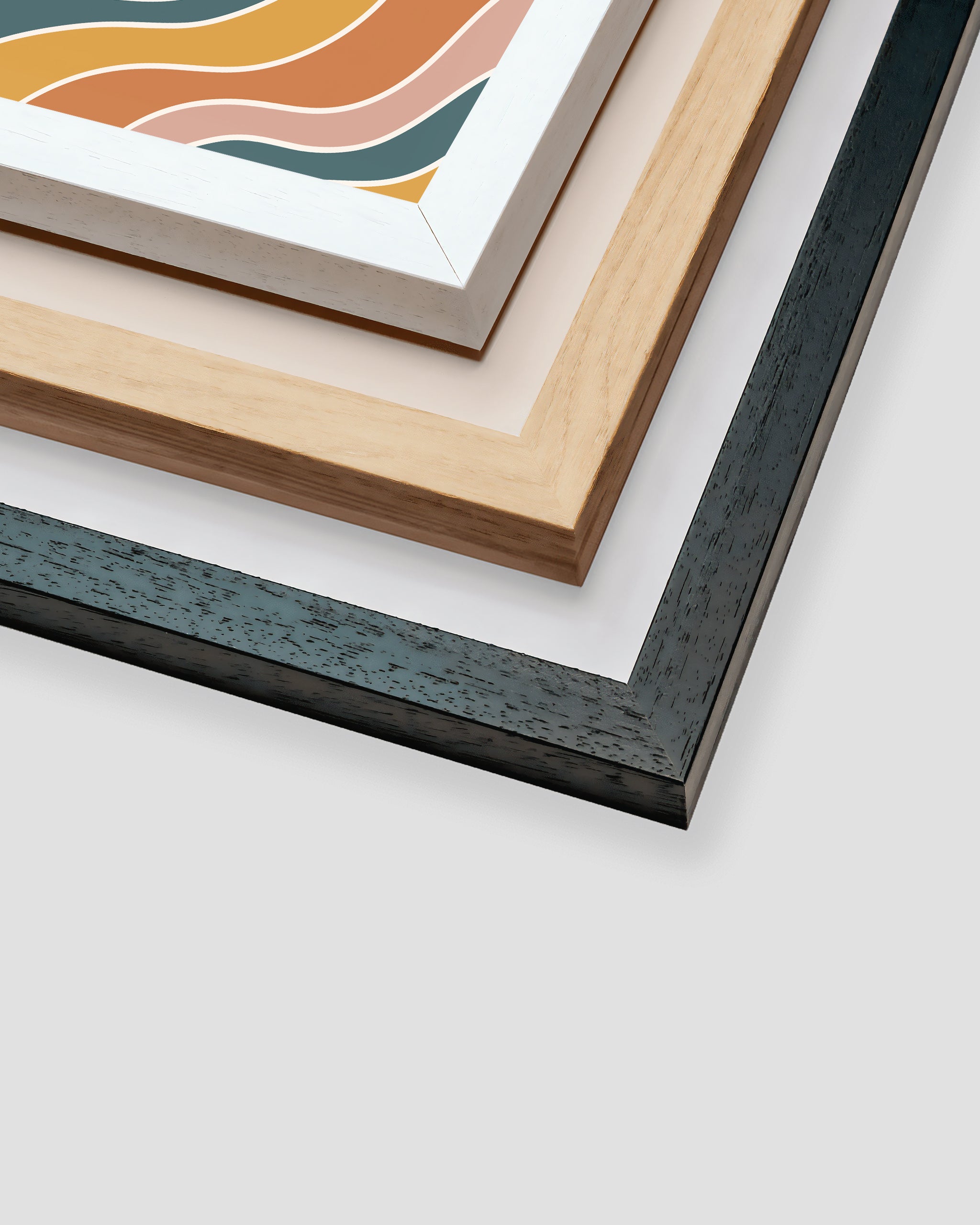 Premium Wooden Frame White-psoter-wall_art-decor-The Poster Square