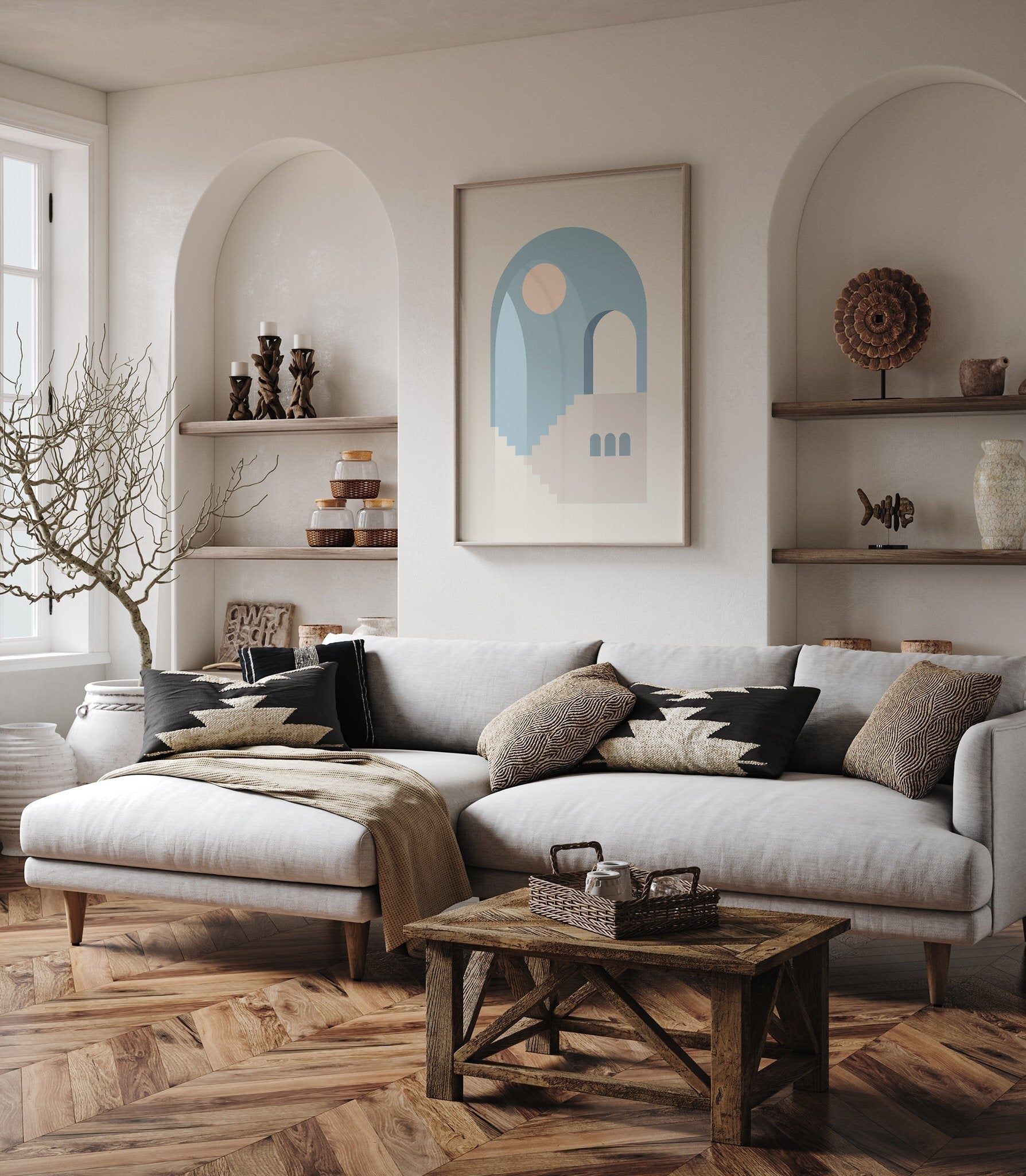 Abstract Architecture N3-psoter-wall_art-decor-The Poster Square