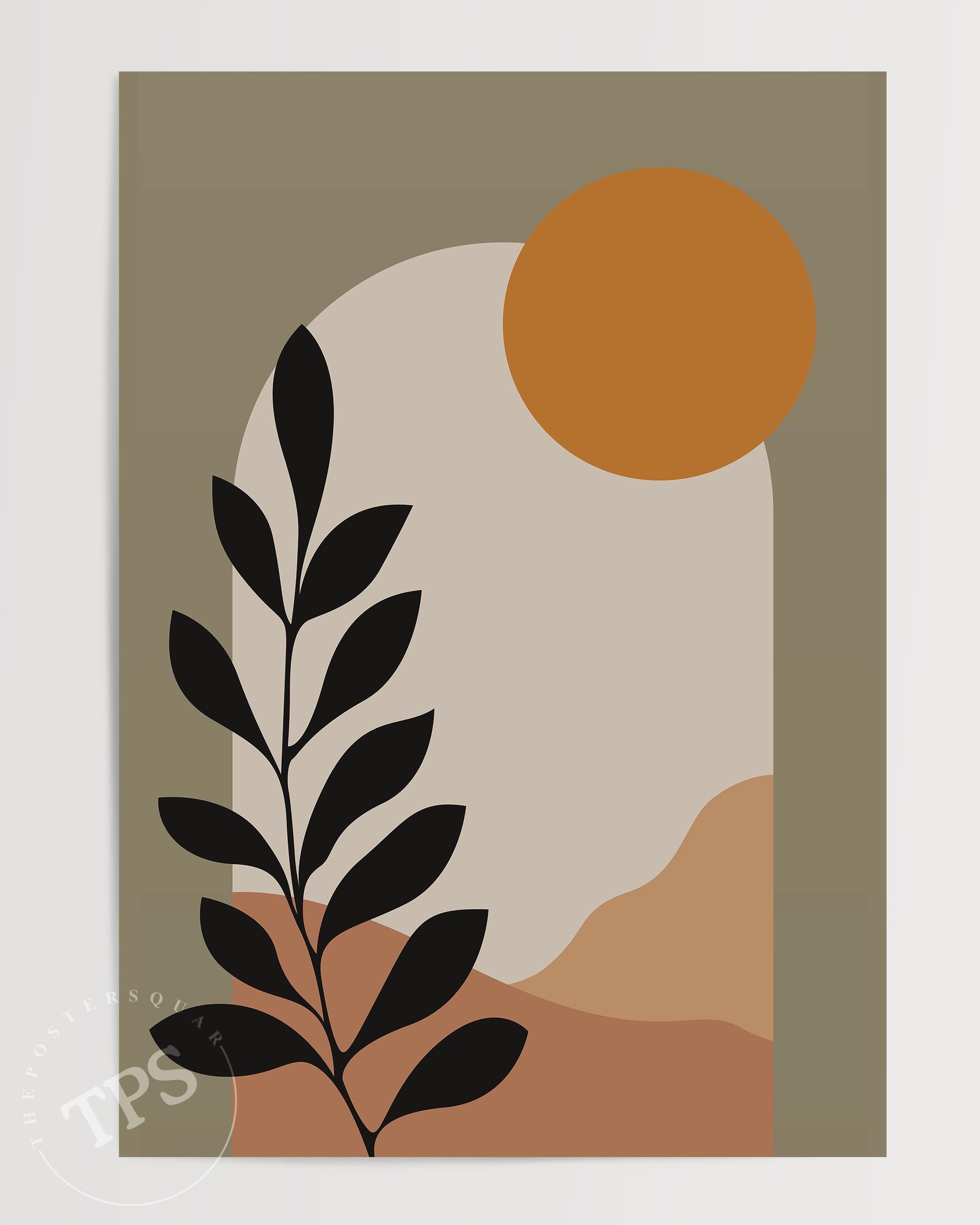 Abstract Landscape N8-psoter-wall_art-decor-The Poster Square