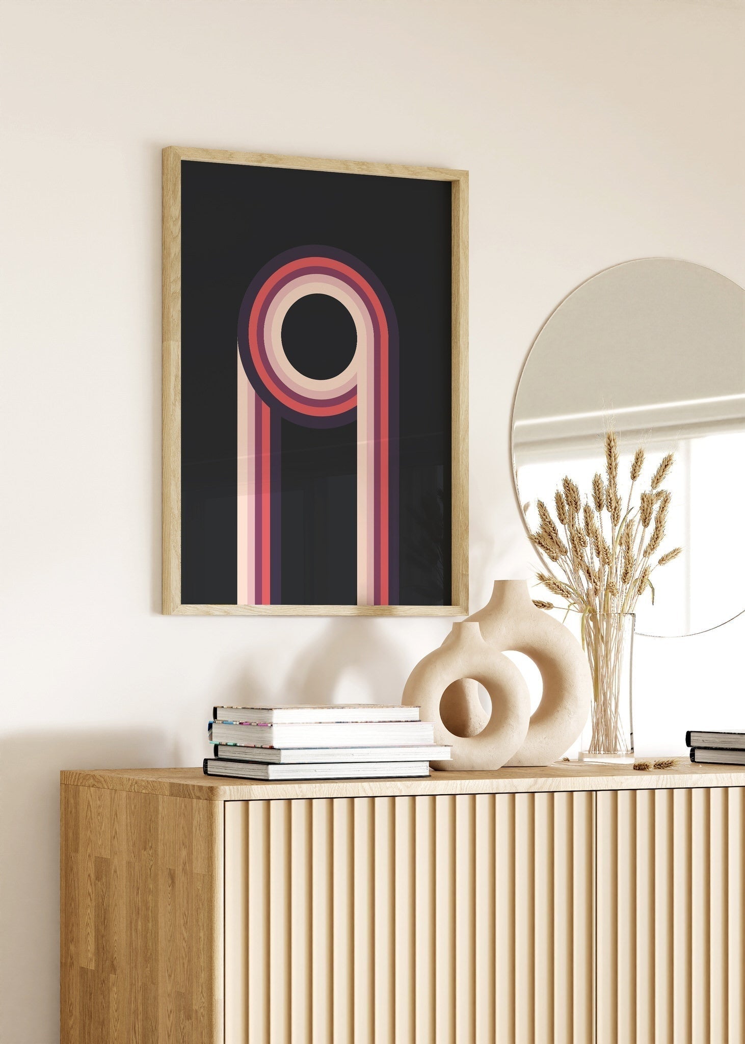 Abstract Twist-psoter-wall_art-decor-The Poster Square