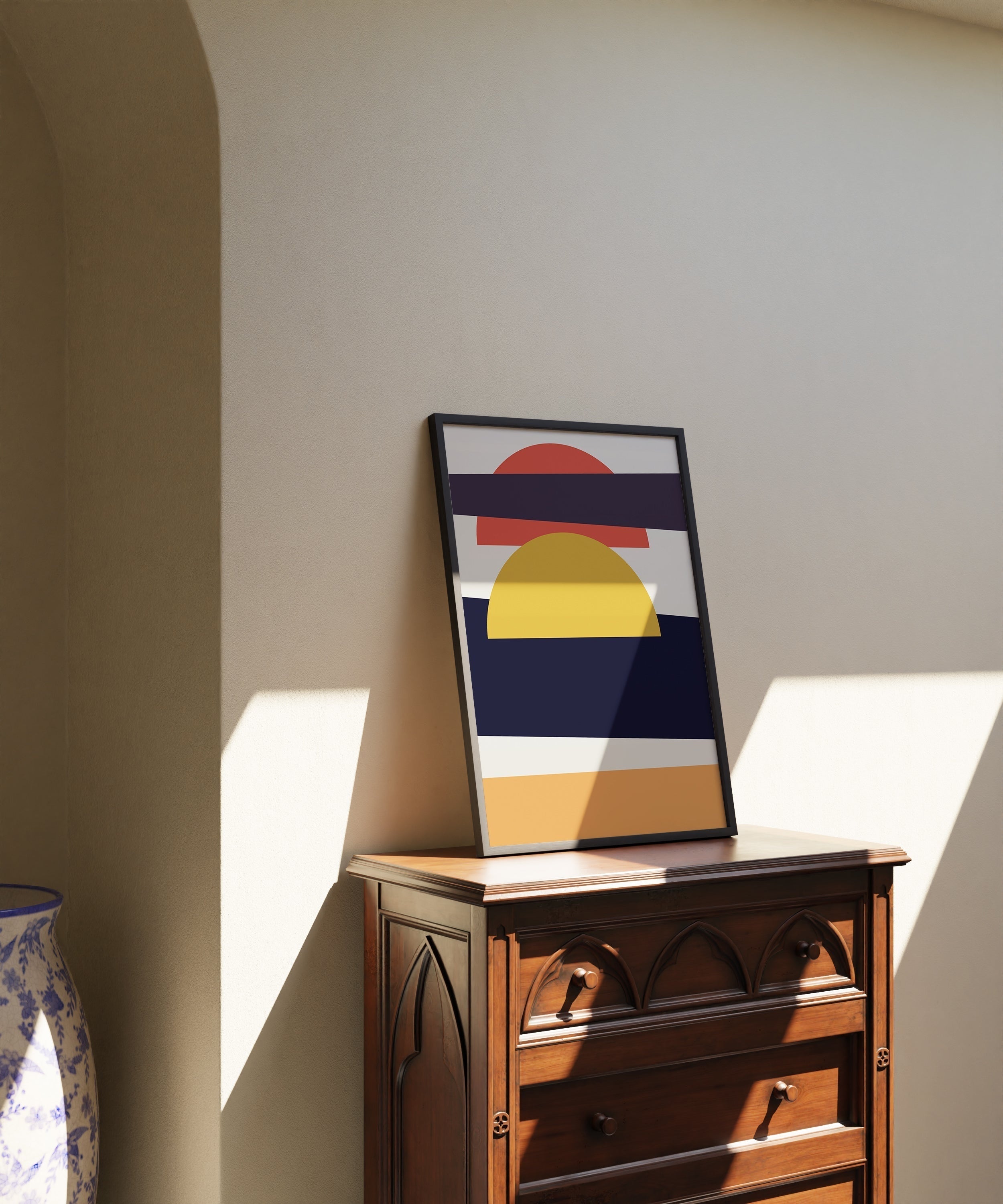 Abstract Wall Art - Minimalistic-psoter-wall_art-decor-The Poster Square