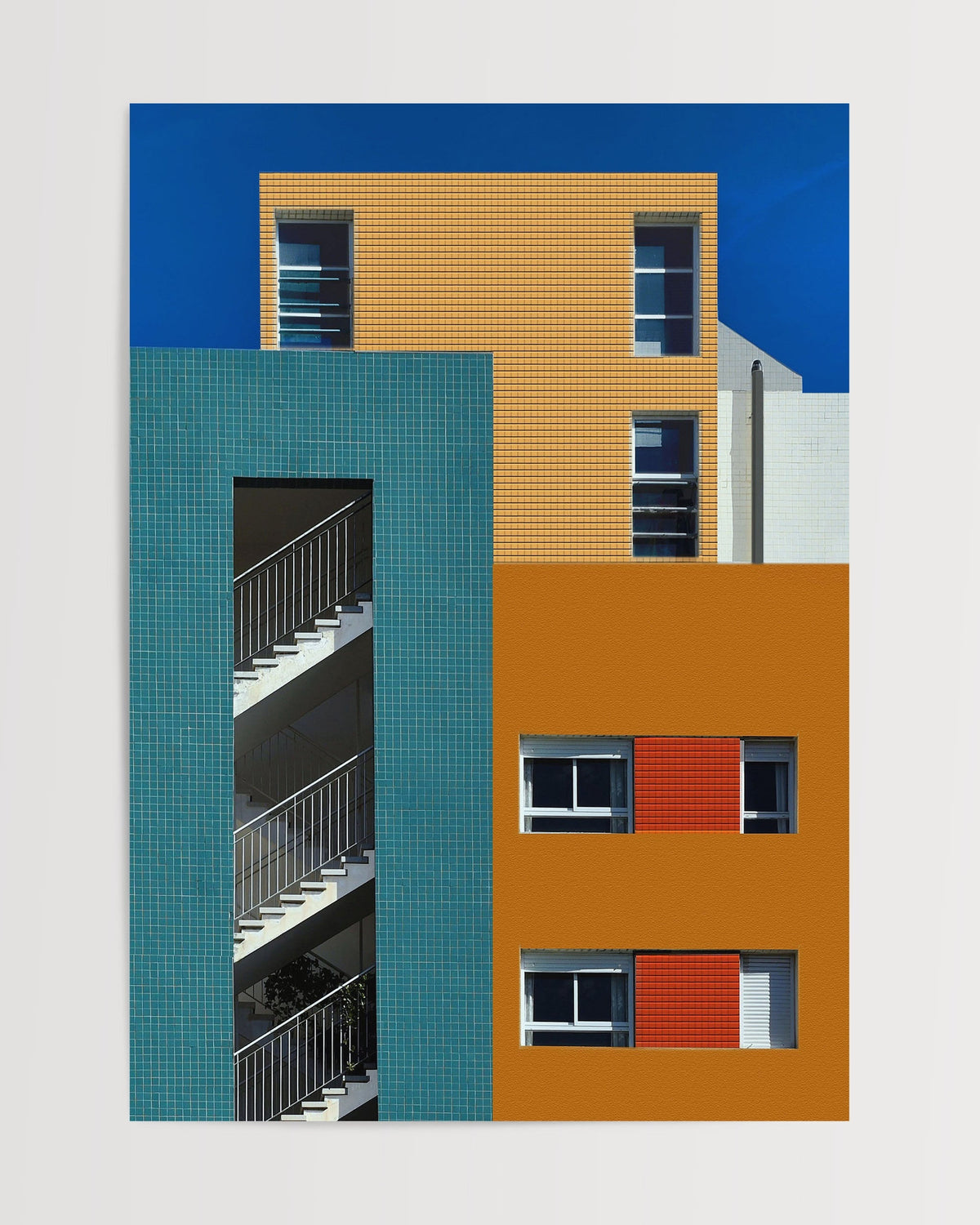 Architectural Color Pop-psoter-wall_art-decor-The Poster Square