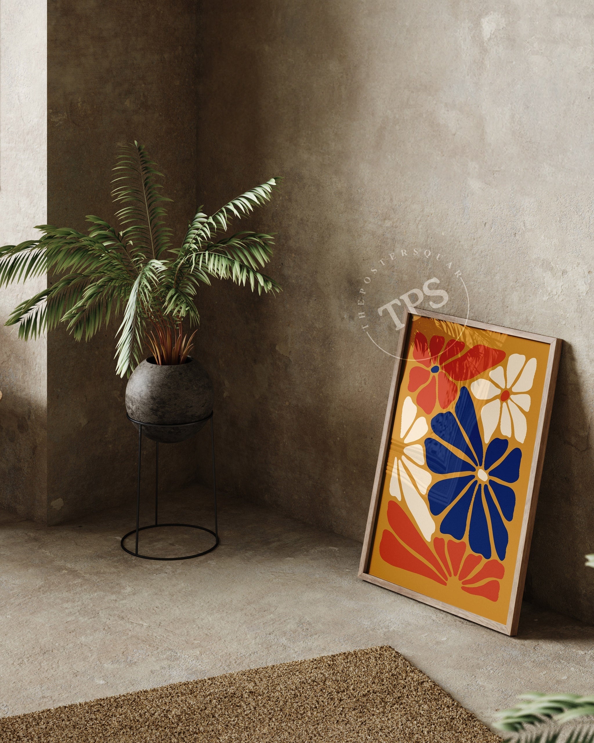 Botanical Abstract-psoter-wall_art-decor-The Poster Square